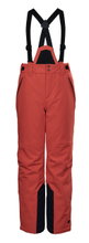 Killtec Winter Ski Pants KSW 79 (waterproof, breathable, PFC-free, snow guard, edge protection) neon orange Kids